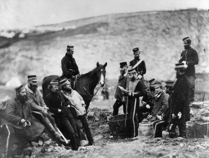 Framed Print : Crimean Soldiers Framed Print : Crimean Soldiers