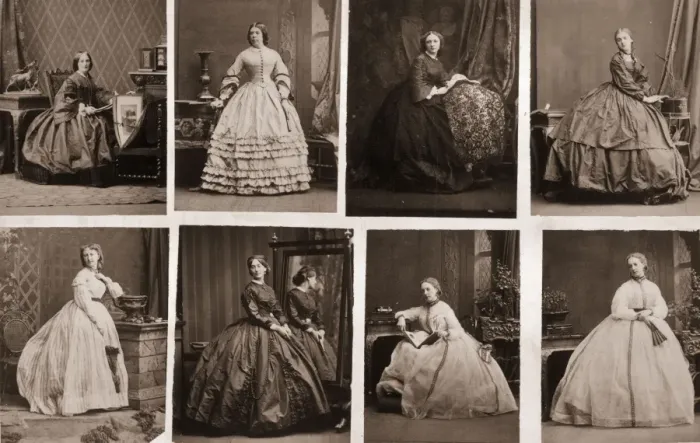 Framed Print : Crinolines