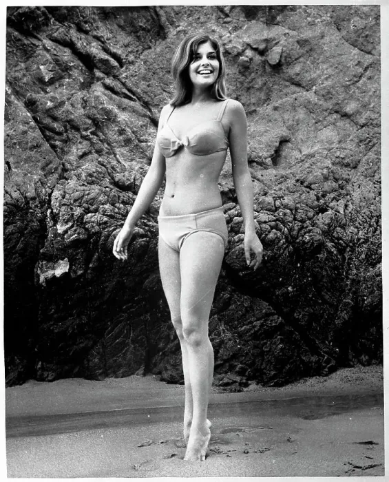 Framed Print : Cristina Ferrare in Bikini Framed Print : Cristina Ferrare in Bikini
