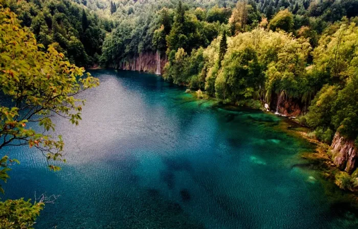 Framed Print : Croatia, Plitvice Lakes: Pristene Framed Print : Croatia, Plitvice Lakes: Pristene