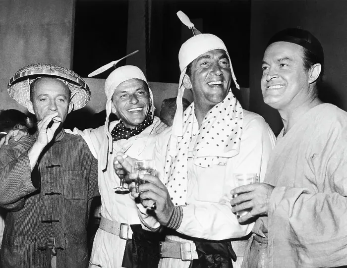 Framed Print : Crosby, Sinatra, Martin, and Hope