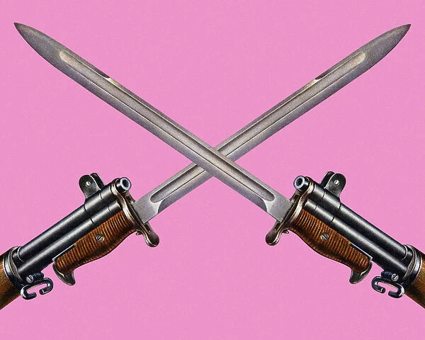 Two Crossed Bayonets