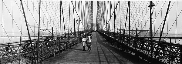 Crossing The Brooklyn Bridge