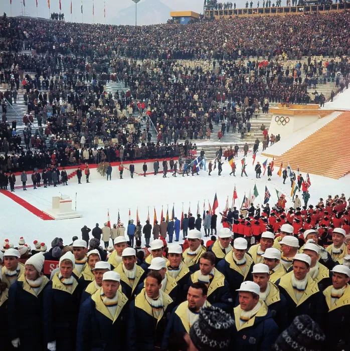 Framed Print : Crowd Attending Olympic Events Framed Print : Crowd Attending Olympic Events