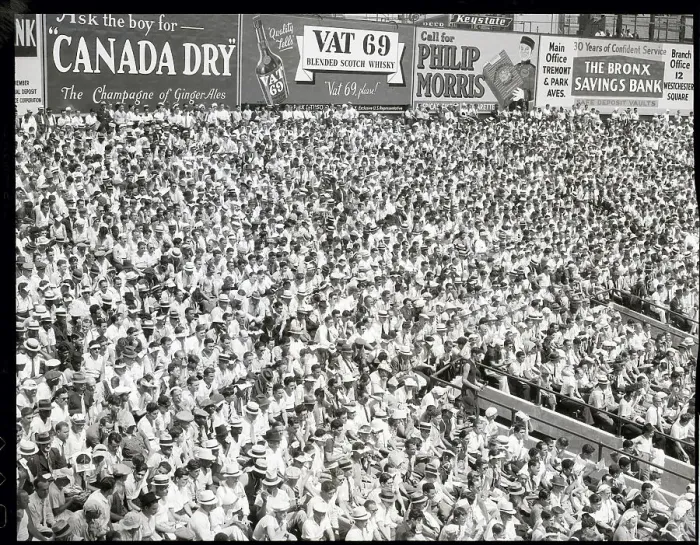 Framed Print : Crowd at Baseball Game Framed Print : Crowd at Baseball Game