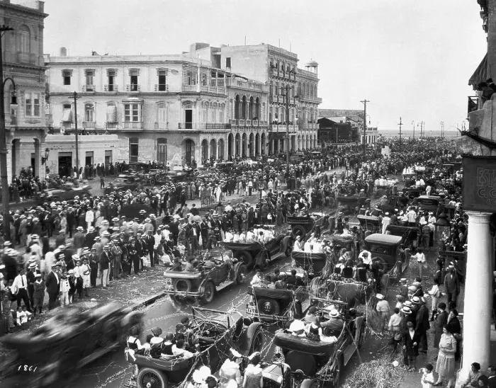 Framed Print : Crowd at Carnival Parade Celebration Framed Print : Crowd at Carnival Parade Celebration