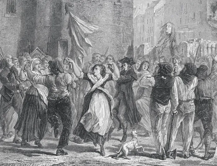 Framed Print : Crowd Carrying Head of Princess De Lamballe Framed Print : Crowd Carrying Head of Princess De Lamballe