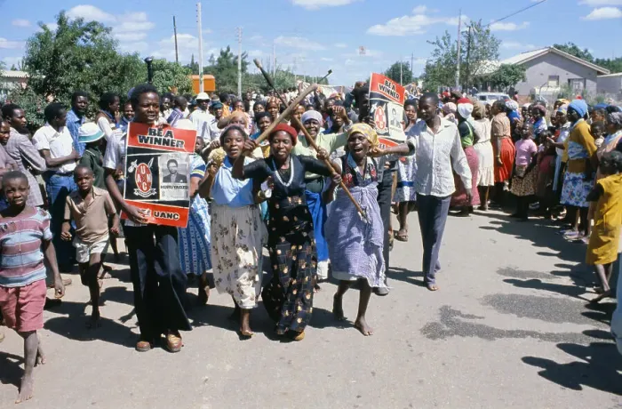 Framed Print : Crowd with Some Carrying Signs for Candidate Framed Print : Crowd with Some Carrying Signs for Candidate