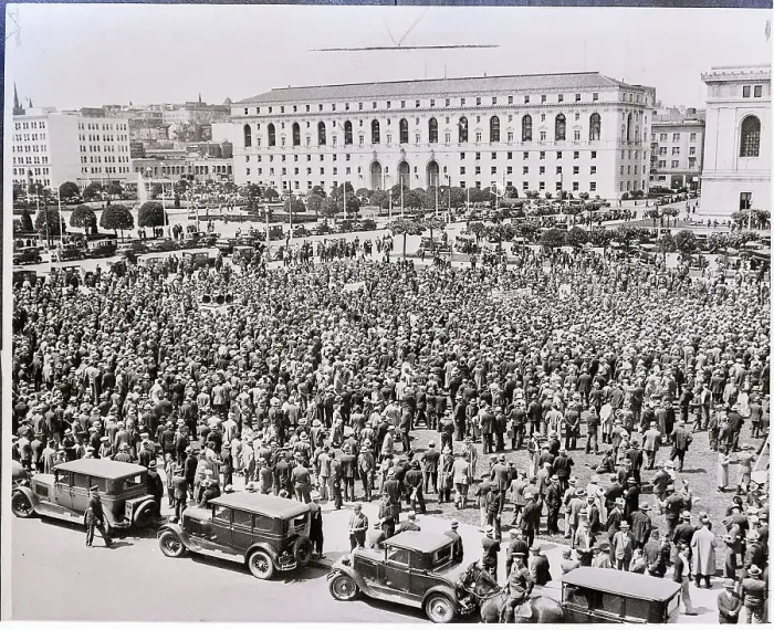 Framed Print : Crowd Gathered in Protest Framed Print : Crowd Gathered in Protest