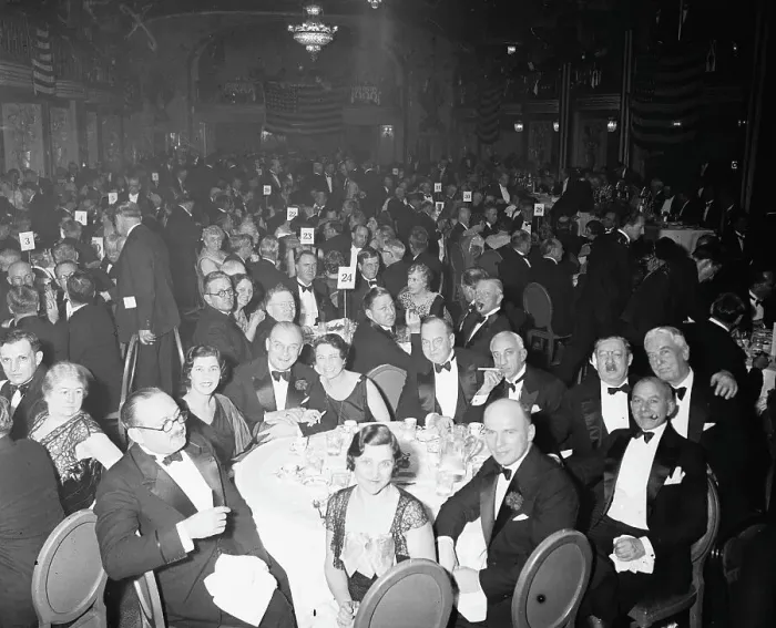 Framed Print : Crowd at Jackson Day Dinner Framed Print : Crowd at Jackson Day Dinner