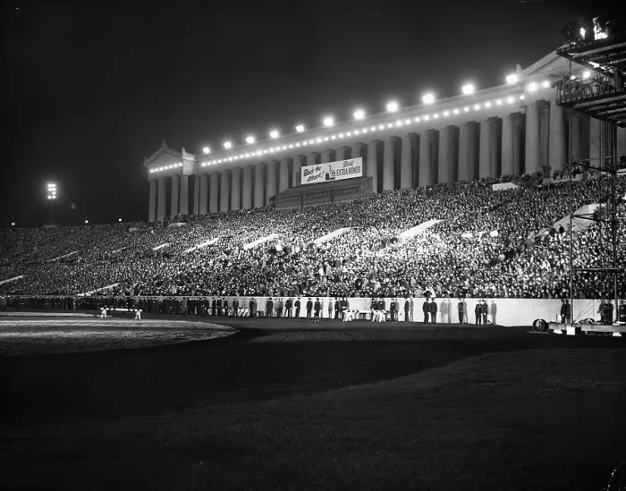 Framed Print : Crowd at Soldier Field Framed Print : Crowd at Soldier Field