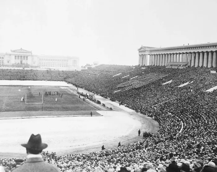 Framed Print : Crowd at Soldier Field Framed Print : Crowd at Soldier Field