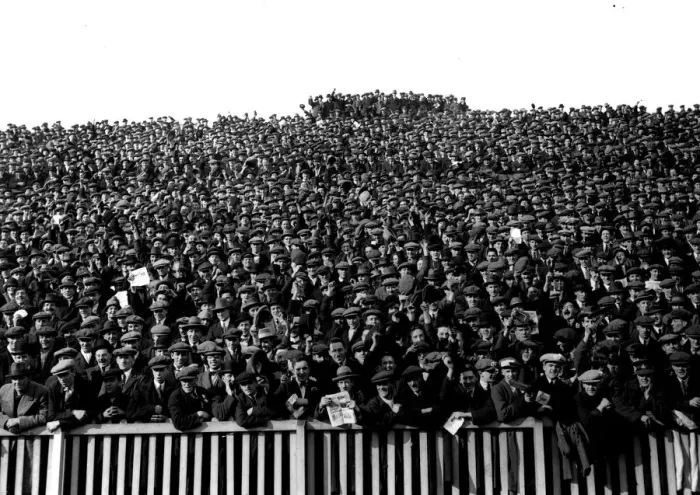 Framed Print : Crowd Of Supporters