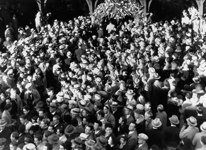 Framed Print : Crowd At USC Vs Notre Dame Game