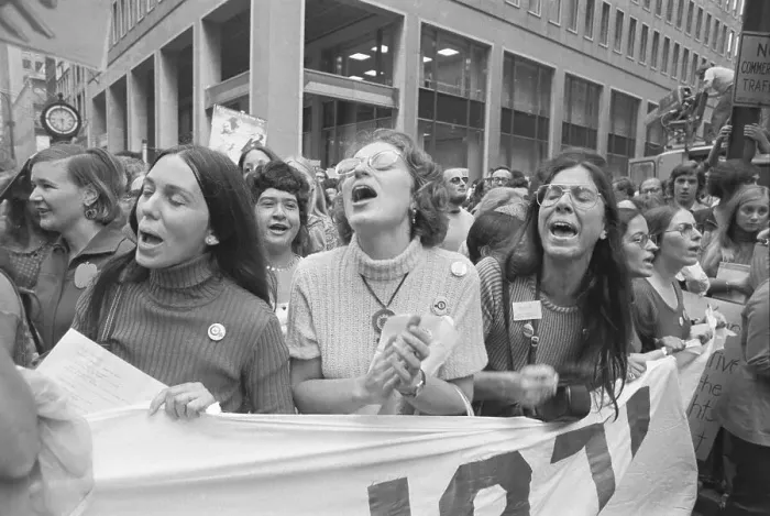 Framed Print : Crowd at a Women's Rights Movement Rally Framed Print : Crowd at a Women's Rights Movement Rally