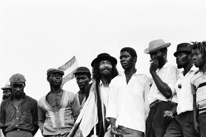 Framed Print : Crowds Of Rastafarians Await The Arrival Of Haile Selassie In Kingston Jamaica Framed Print : Crowds Of Rastafarians Await The Arrival Of Haile Selassie In Kingston Jamaica