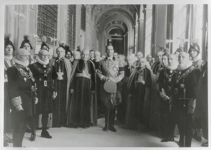 Framed Print : Crown Prince and Cardinal Pacelli Framed Print : Crown Prince and Cardinal Pacelli