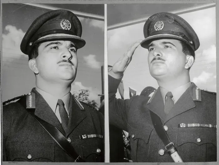 Framed Print : Crown Prince Hassan in Uniform