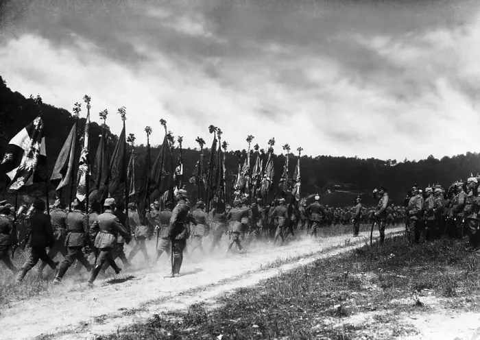 Framed Print : Crown Prince Wilhelm Reviewing Troops Framed Print : Crown Prince Wilhelm Reviewing Troops