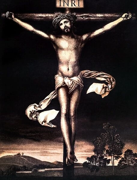 The crucified Jesus