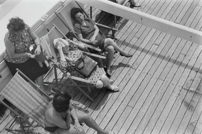 Framed Print : Cruise Deck