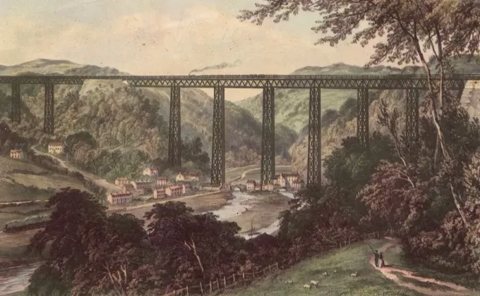 Framed Print : Crumlin Viaduct Framed Print : Crumlin Viaduct