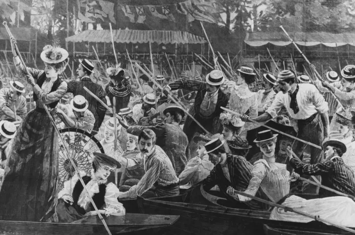 Framed Print : Crush At Henley Framed Print : Crush At Henley