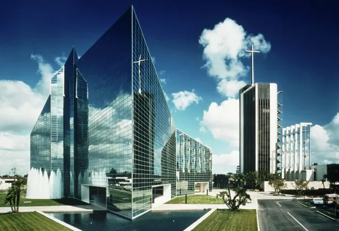 Framed Print : The Crystal Cathedral Framed Print : The Crystal Cathedral