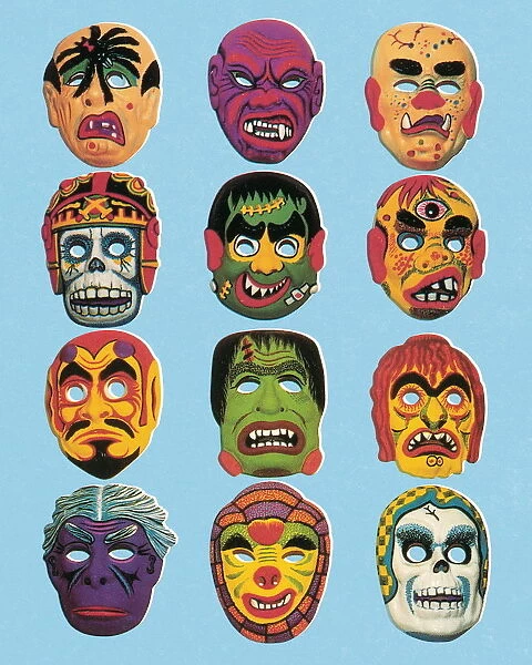 Masks. http: /  / csaimages.com / images / istockprofile / csa_vector_dsp.jpg