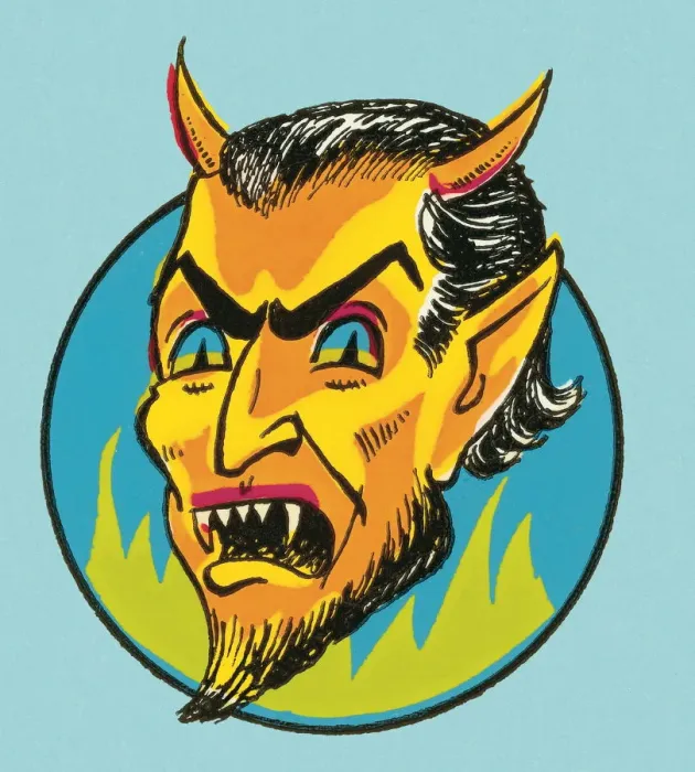 Framed Print : Devil. http: /  / csaimages.com / images / istockprofile / csa_vector_dsp.jpg