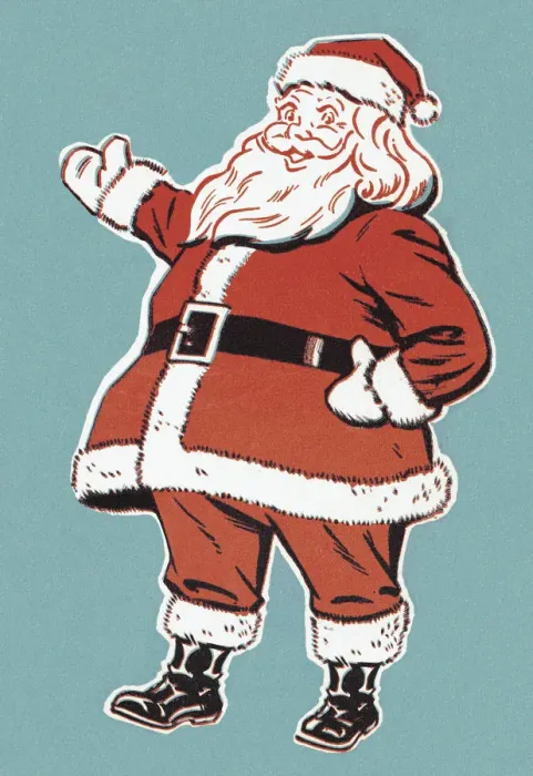 Framed Print : Santa. http: /  / csaimages.com / images / istockprofile / csa_vector_dsp.jpg