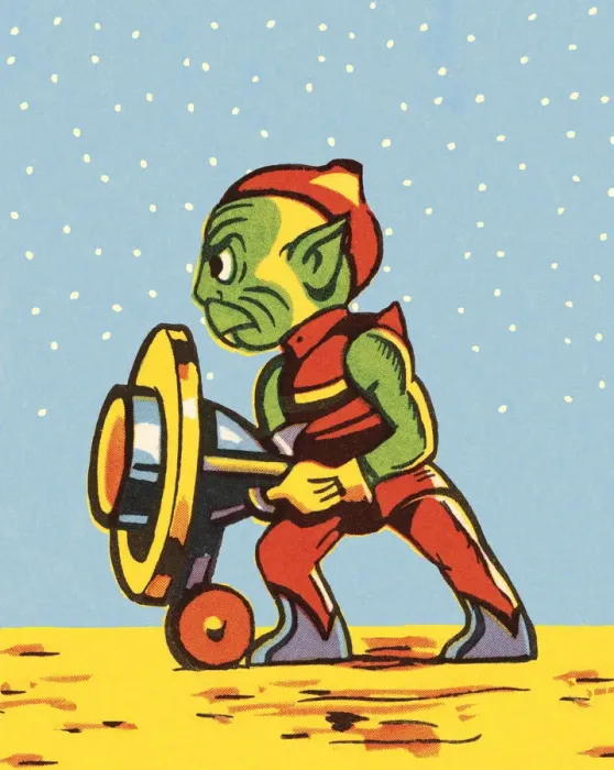 Framed Print : Alien. http: /  / csaimages.com / images / istockprofile / csa_vector_dsp.jpg