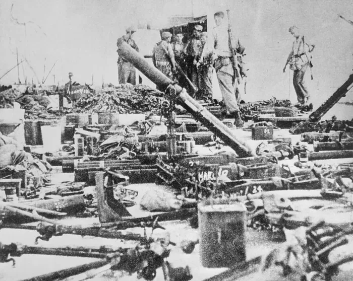 Framed Print : Cuba Displays US Weapons from Bay of Pigs Debacle