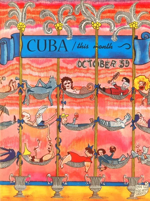 Framed Print : Cuba This Month October 59 Framed Print : Cuba This Month October 59