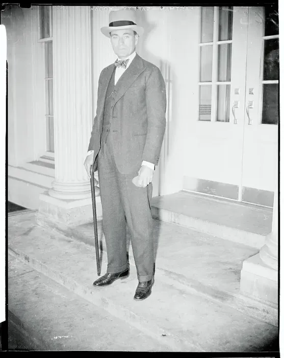 Framed Print : Cuban Envoy Jefferson Caffery Standing on Steps Outside White House Framed Print : Cuban Envoy Jefferson Caffery Standing on Steps Outside White House