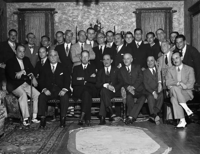 Framed Print : Cuban Leaders in Miami