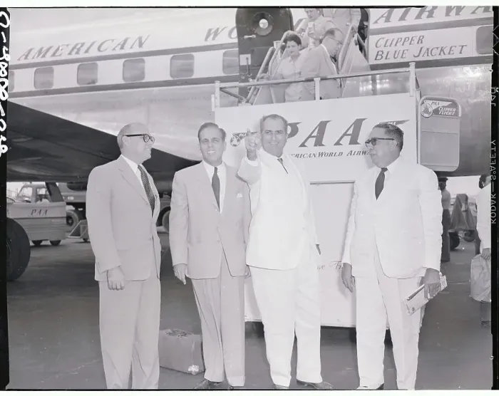 Framed Print : Cuban Politicians at Airport Framed Print : Cuban Politicians at Airport