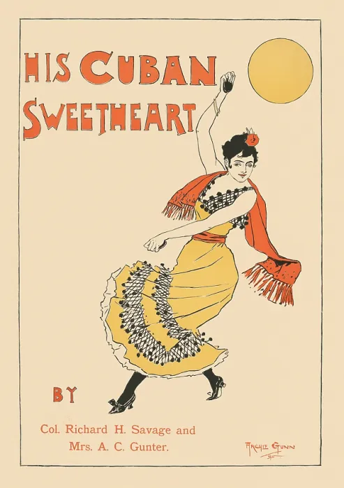 Framed Print : His Cuban Sweetheart Framed Print : His Cuban Sweetheart