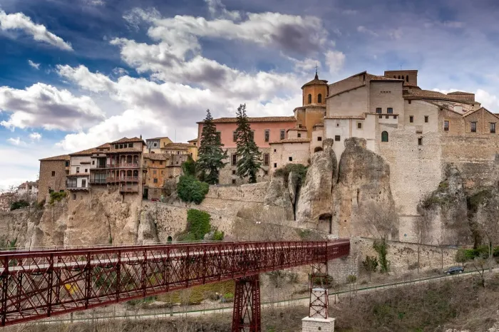 Framed Print : Cuenca, Castile La Mancha, Spain Framed Print : Cuenca, Castile La Mancha, Spain