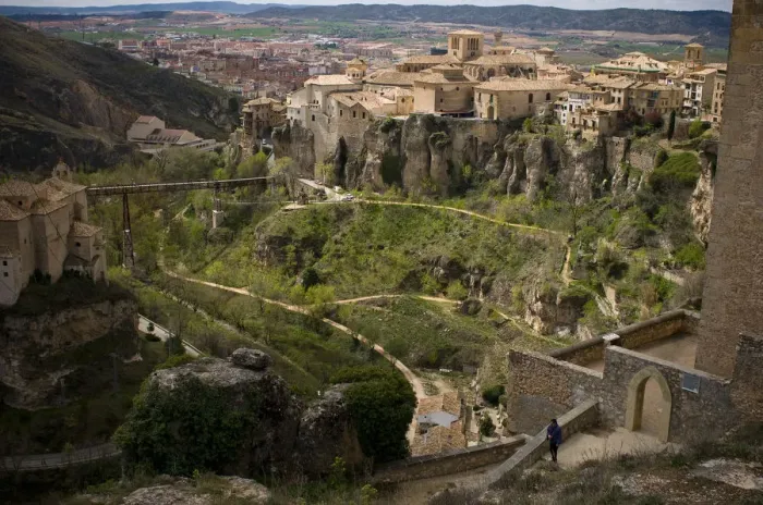 Framed Print : Cuenca And Huecar River Ravine Framed Print : Cuenca And Huecar River Ravine