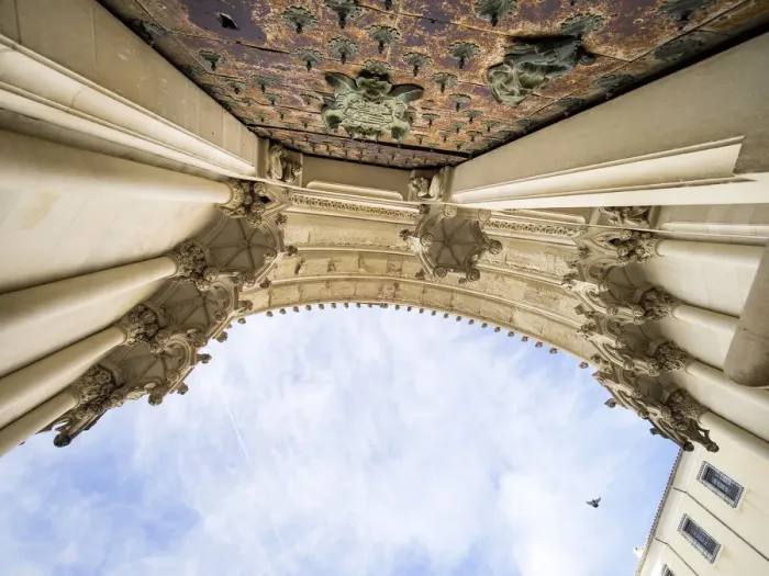 Framed Print : Cuenca is a UNESCO World Heritage site, Detail of the door of entry to the cathedral Framed Print : Cuenca is a UNESCO World Heritage site, Detail of the door of entry to the cathedral
