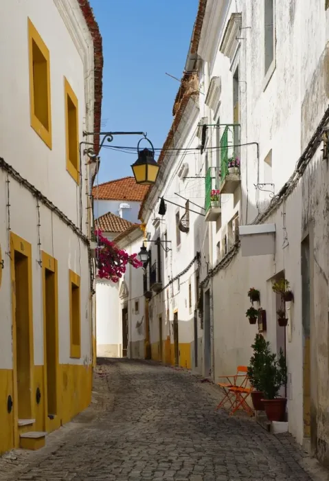 Framed Print : Culture. A view of one of the landmark streets in the whitewashed historical Framed Print : Culture. A view of one of the landmark streets in the whitewashed historical