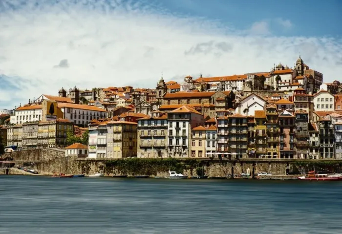Framed Print : Culture. View of the historic Center hillside landmarks and architecture of Porto Framed Print : Culture. View of the historic Center hillside landmarks and architecture of Porto