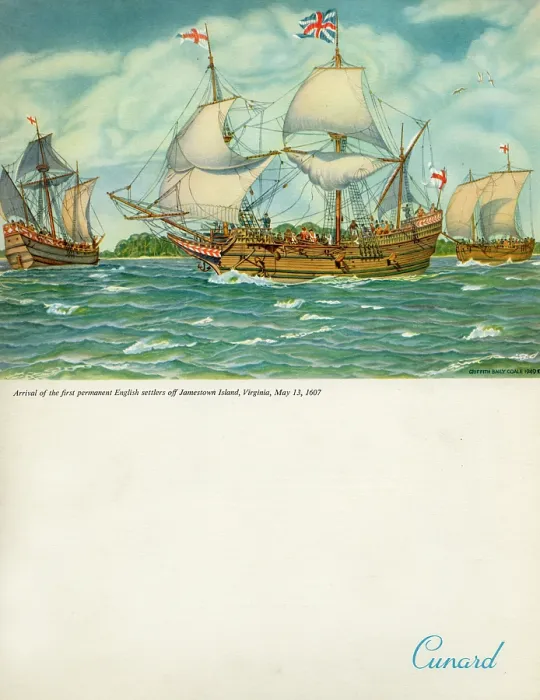 Framed Print : Cunard. USA - 1960: A menu for Cunard reads 'Cunard' from 1960 in USA Framed Print : Cunard. USA - 1960: A menu for Cunard reads 'Cunard' from 1960 in USA