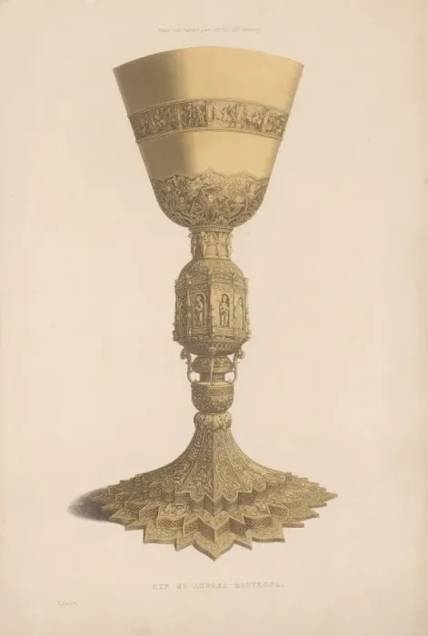 Framed Print : Cup By Andrea Mantegna Framed Print : Cup By Andrea Mantegna