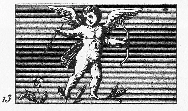 Cupid Engraving