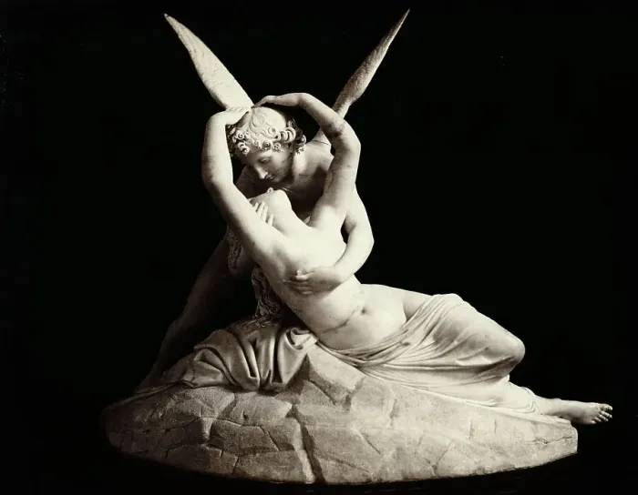 Framed Print : Cupid and Psyche by Antonio Canova Framed Print : Cupid and Psyche by Antonio Canova