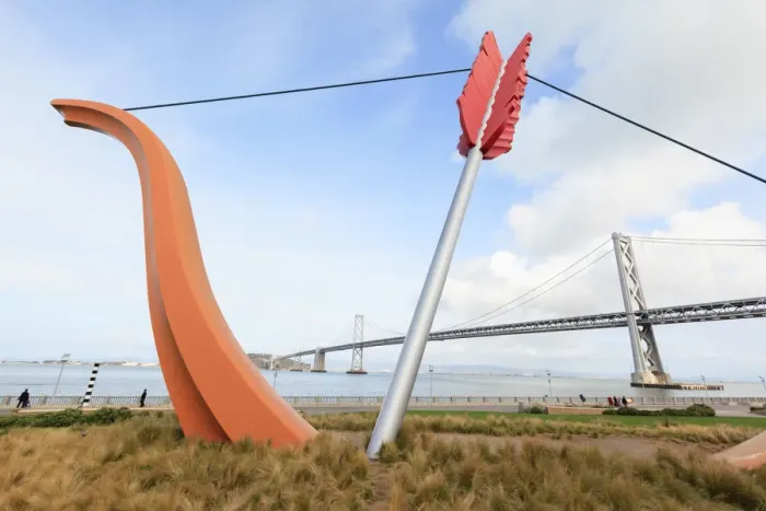 Framed Print : Cupids Span in San Fran Framed Print : Cupids Span in San Fran
