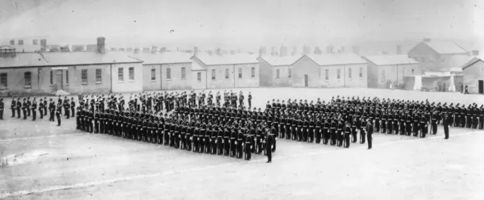 Framed Print : Curragh Troops Framed Print : Curragh Troops