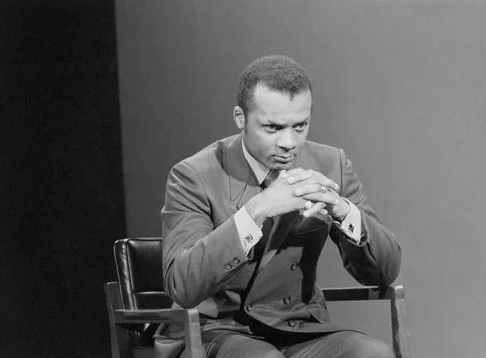  : Curt Flood During Interview